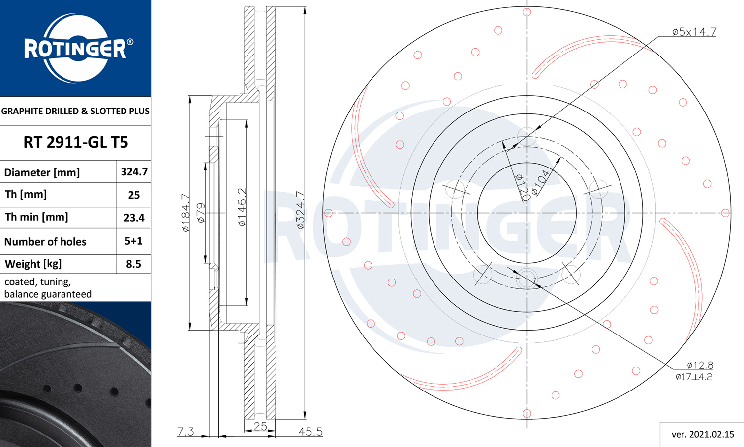ROTINGER RT 2911-GL T5...